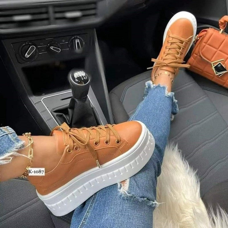 Evara™ | Plateau-Sneaker