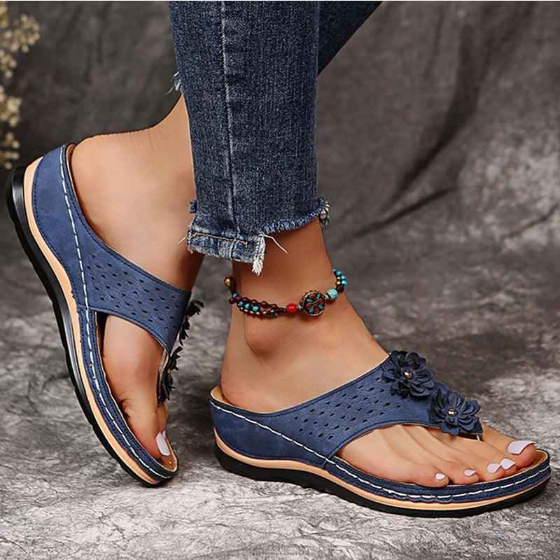 Blair™ | Lederoptik-Sandalen