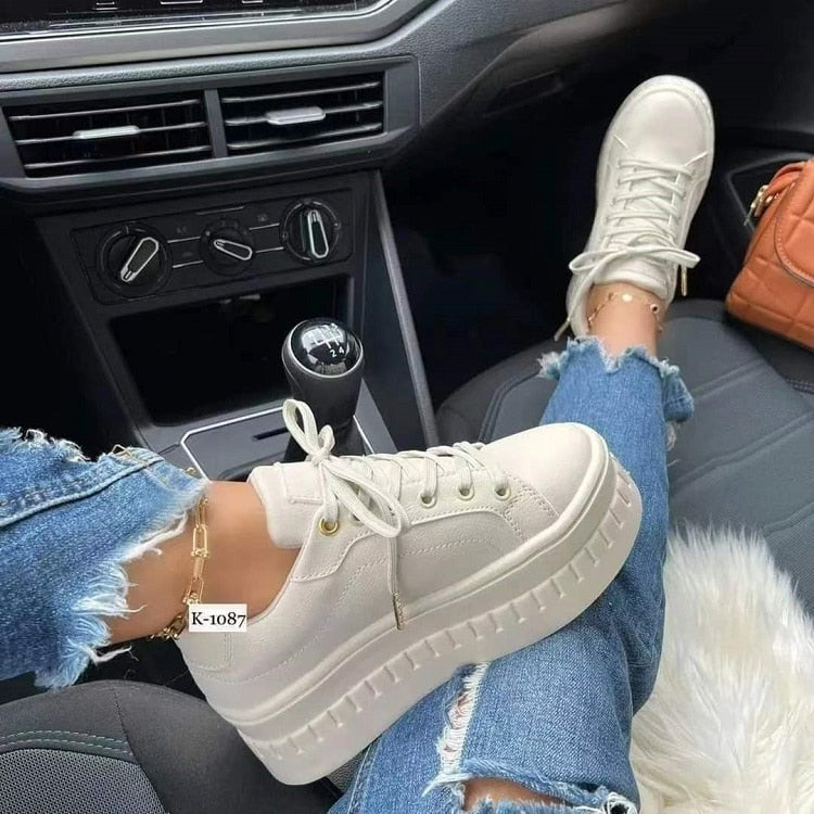 Evara™ | Plateau-Sneaker